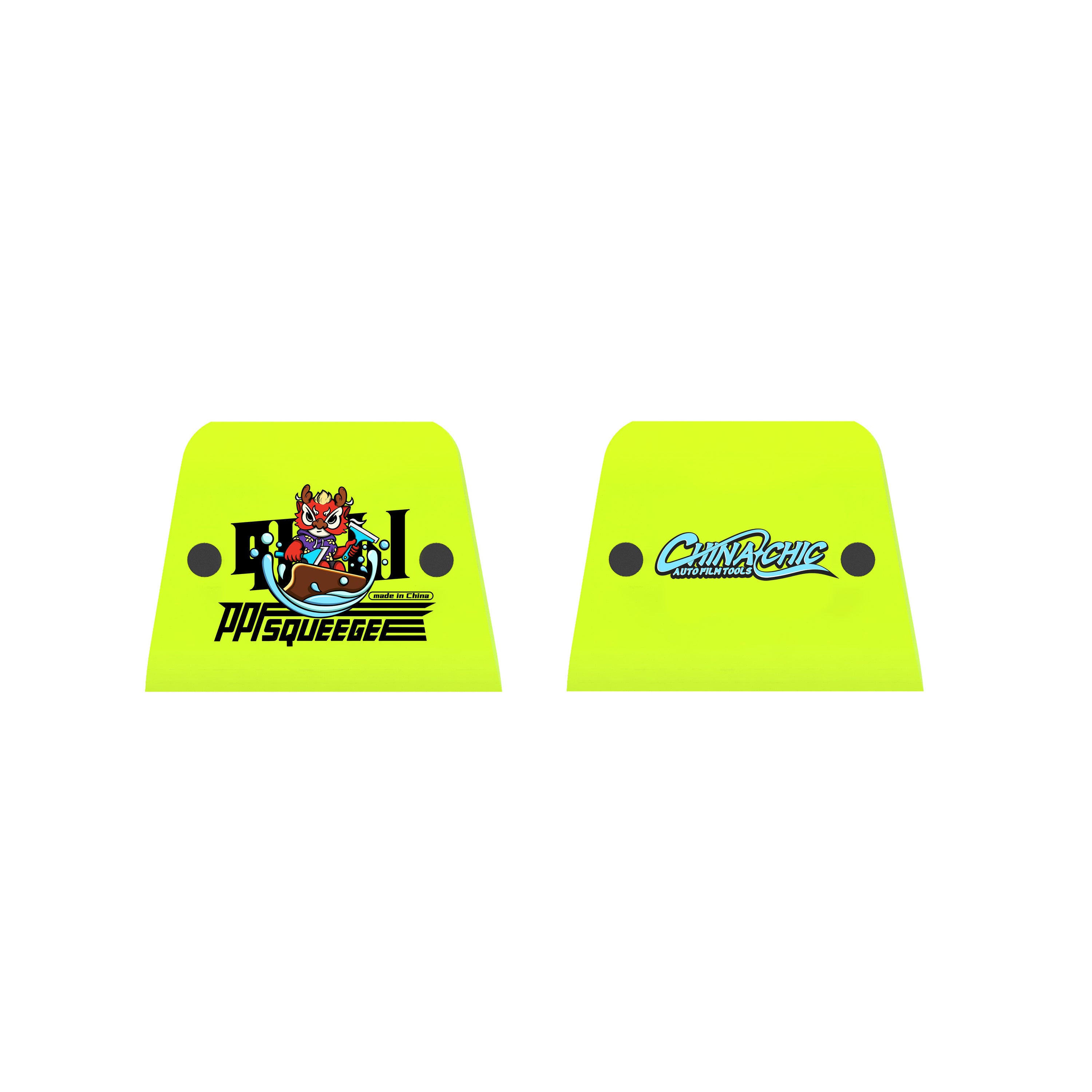 QiliWrap SlimLine – Pack de 3 raclettes rigides professionnelles pour pose de film PPF