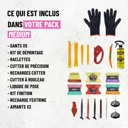 Pack CoverMaster™ – Pack complet pour COVERING