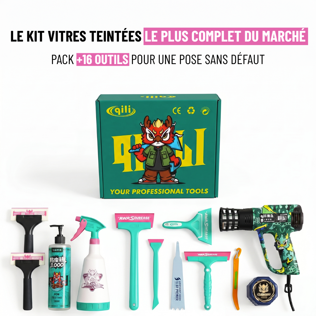 Pack TintMaster™ – Pack complet pour vitres teintees
