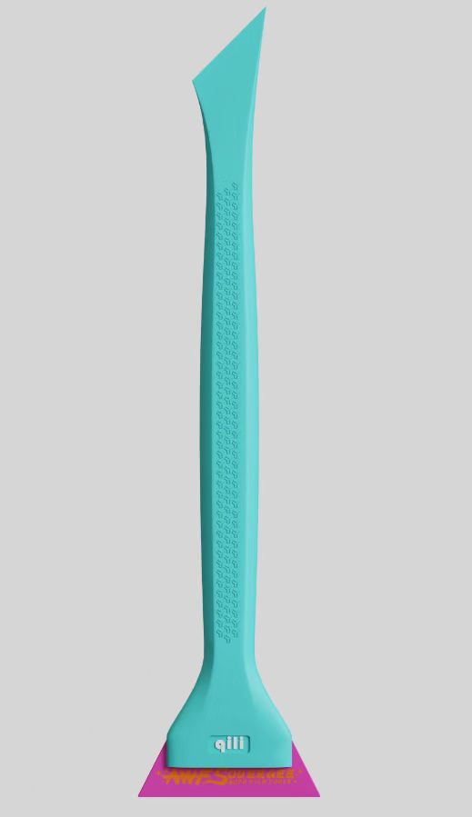 QiliWrap FlexFinish Pro – Raclette longue de précision pour vitres teintées et angles difficiles