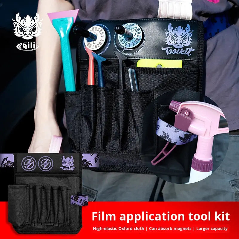 ToolBag Pro™ – Sacoche Multi-Outils pour Covering, PPF & Film Solaire